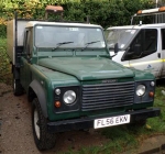 land rover 110 tipper